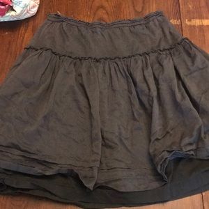 Size small gray a line full skirt
